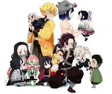 귀멸) 어려진 지주들.manga