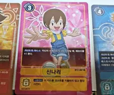 디지몬 카드 총 4통 결과
