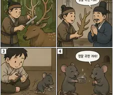 AI) 쥐가 인간의 손톱을 먹는 이유.manwha