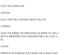 킹덤) 삼국지로 비유하는 만화 전개