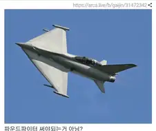 "영국은 왜 유로파이터 씀?"