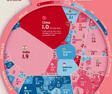 전 세계 출산율