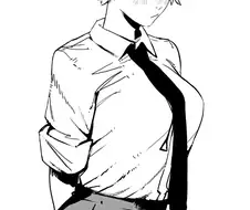 [체인소맨] 여자가 된 덴지.jpg