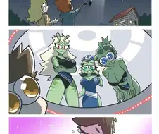 UFO에게 납치당하는 아이.manga