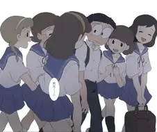 중학생이 되자 인기가 많아진 노진구