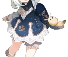 원신) 클레 + 페이몬