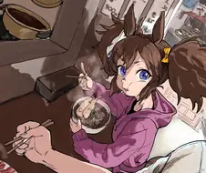 말딸) 라멘 먹는 이나리