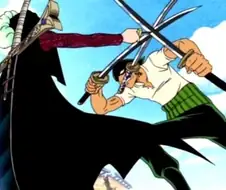 원피스)미호크가 조로만 보면 웃는 이유