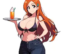 블리치)AI)ㅎㅂ)오리히메 아가밥통...