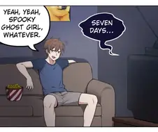 TV에서 보추 귀신이 나오는 만화.comic