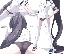 블루아카) 운동하는 아리스