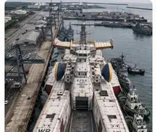 일본 해자위에 신형 선박이 출현