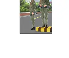 아들 면회 오신 어머님