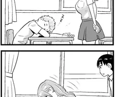 교실에서 엎드려 자면 흔히 생기는일.manga