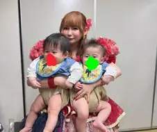 쌍둥이 데리고온 41세 아이돌