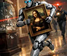 AI가 그림을 긴빠이 도둑질 하는짤