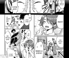 여친에게 회색티셔츠를 입히는 만화.manga
