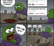 주식)시장에 피가 낭자하고 공포가 만연하다