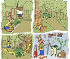 토끼가 거북이에게 진 이유