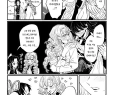 귀멸) 발정난 뱀 먹으려는 벚꽃.manga
