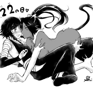 블리치의 백합커플.manga