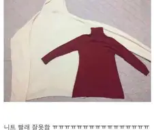 니트 빨래 잘못함