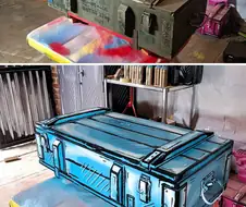 만화 필터를 씌운듯한 도색 장인의 작품.manga