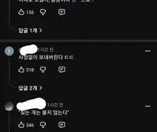 어느 해외토픽 유튜버 댓글상태