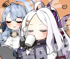 블루아카)순불 작가가 그린 서코 굿즈 일러.manga