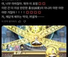 메이플 보스 보고 정신이 나가버린 일본 유저