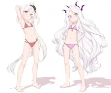 블루아카)모닝글 와 몸매