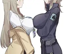 블루아카) 젖탱이 총력전
