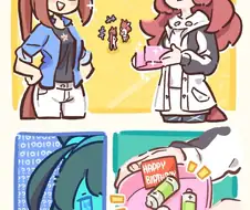 말딸) 미호노 부르봉의 생일 선물.manga