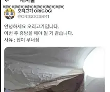 슬픈 휴방사유