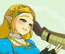 꽁냥대는 젤다.Manga