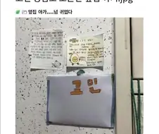옆집 아기 고민 상담소 오픈함
