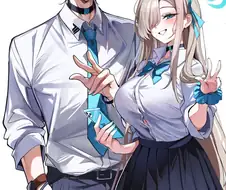 [블루아카] 아스나 남캐 버전은 뭔가 빠져드는 것 같긴해