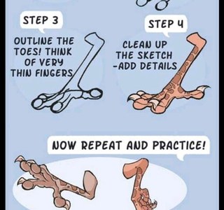 짹짹이 그리는 방법 알려주는 만화