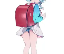 블루아카)줄무늬 팬티 몰?루