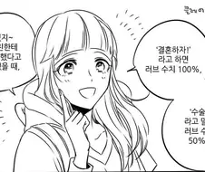 남자친구의 러브 수치를 확인하는 방법.manwha