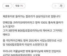맨투맨 다이어트로 4kg 뺀 사람