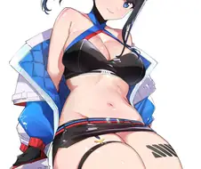그리드맨) 릿카의 허벅지