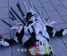 가면라이더)지금봐도 웃기긴한 장면