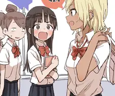 백합) 구내염에 걸려 딮키스는 곤란한 커플