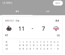 KBO) 야 이 싯팔 뭐하는거야