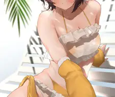 후방) 버튜버) 겹 비키니 스바루