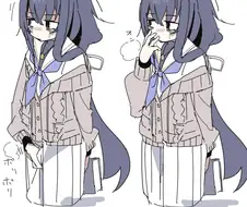 블아) 자기 뷰지 냄세