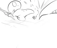 추억의 창시타가 잉둔자 괴롭히는 만화