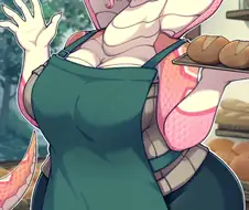 에이프런 거유 자궁문신 뱀녀