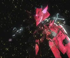 건담) 붉은 기체가 연방 전함을 6척 격침!